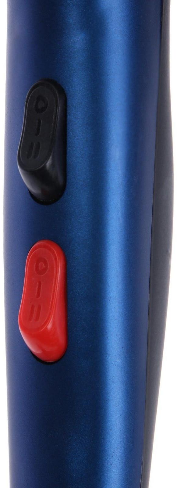 Фен Luazon LF-17, 1500 Вт, 2 скорости, 3 температурных режима, синий