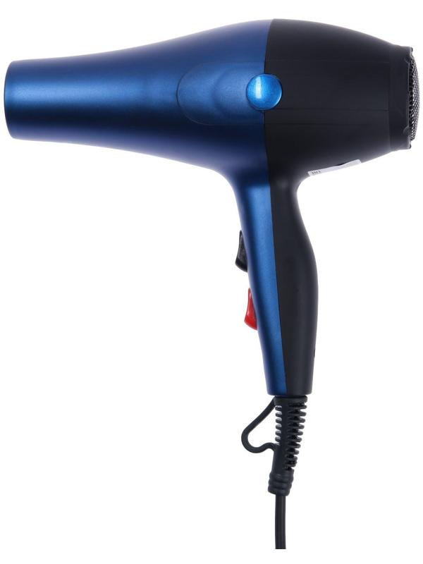 Фен Luazon LF-17, 1500 Вт, 2 скорости, 3 температурных режима, синий