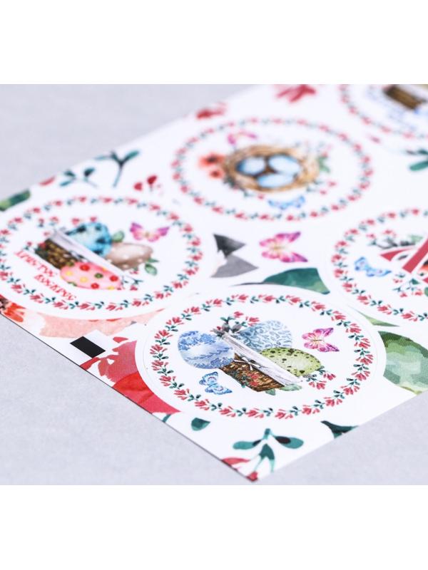 Наклейка для цветов и подарков 