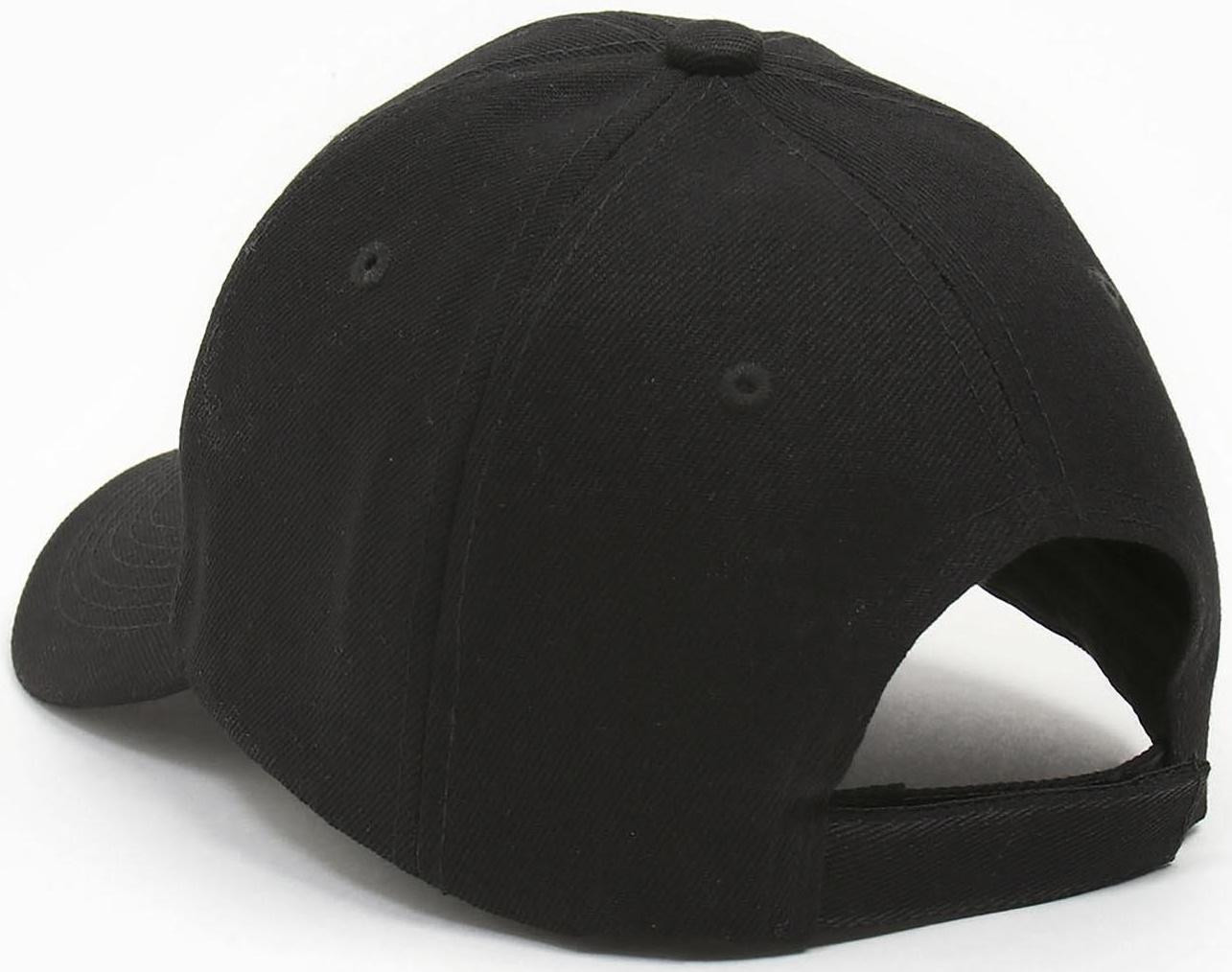 Бейсболка, цвет чёрный, размер 56-58