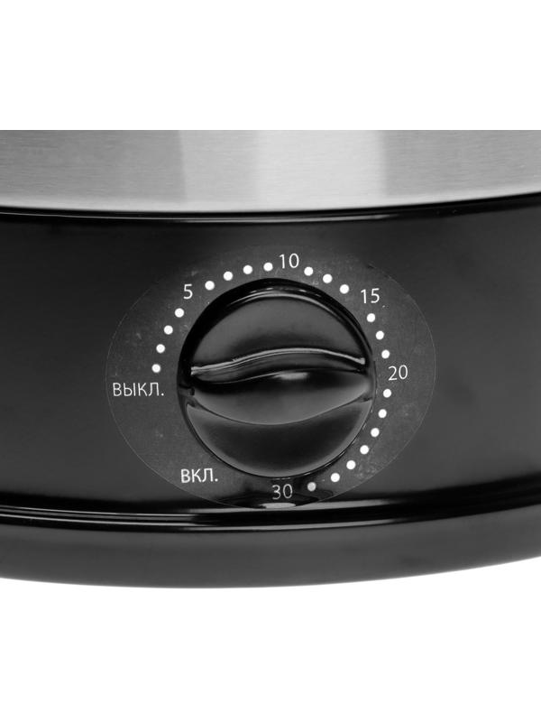 Шашлычница электрическая WILLMARK WKG-1306, 1000 Вт, 6 шампуров, серебристая