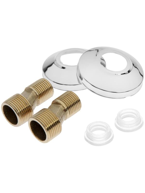 Смеситель для душа RMS PL5-003, однорычажный, без излива, без лейки, белый