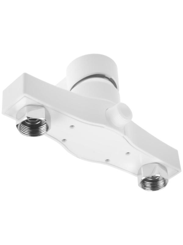 Смеситель для душа RMS PL5-003, однорычажный, без излива, без лейки, белый