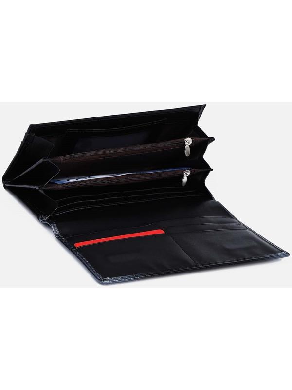 Кошелёк на магнитах, цвет чёрный