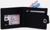 Портмоне на магните, отдел для купюр, для карт, для монет, цвет чёрный