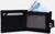 Портмоне на магните, отдел для купюр, для карт, для монет, цвет черный
