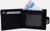 Портмоне на магните, отдел для купюр, для карт, для монет, цвет чёрный