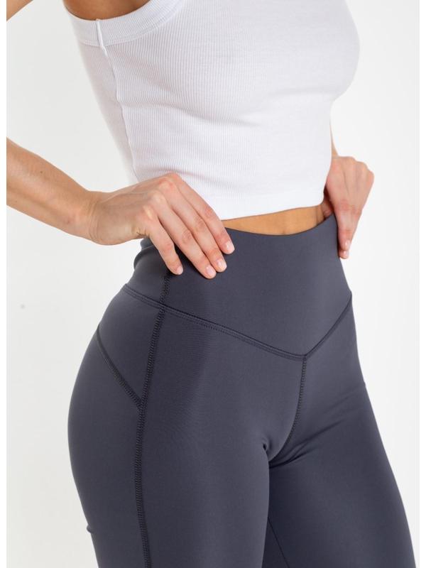 Велосипедки женские, цвет графит, размер 44