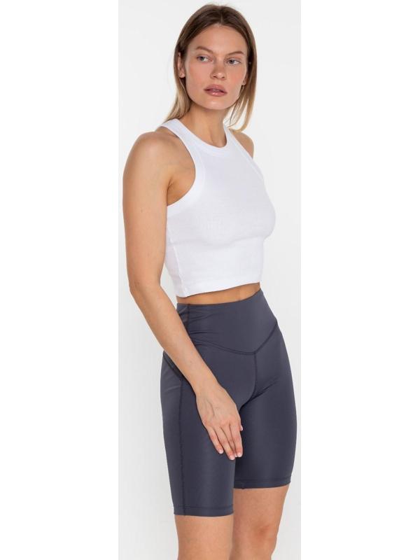 Велосипедки женские, цвет графит, размер 48