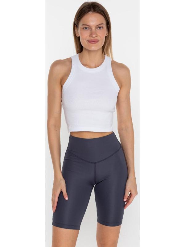 Велосипедки женские, цвет графит, размер 48