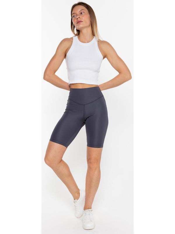 Велосипедки женские, цвет графит, размер 52