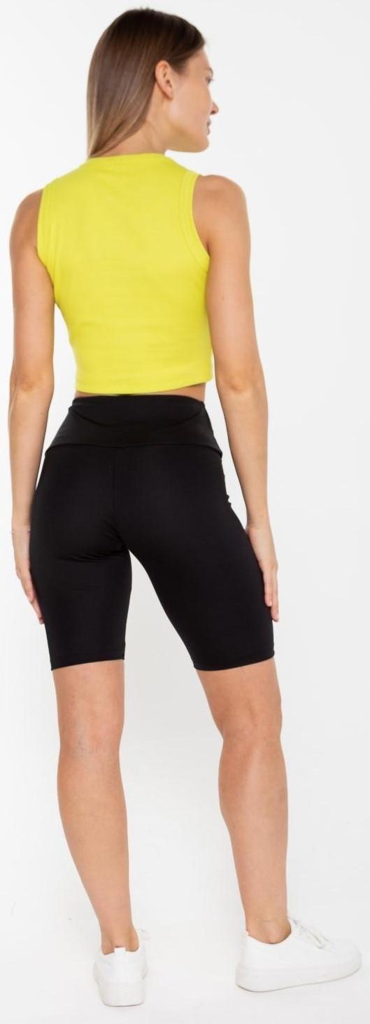 Велосипедки женские, цвет чёрный, размер 44