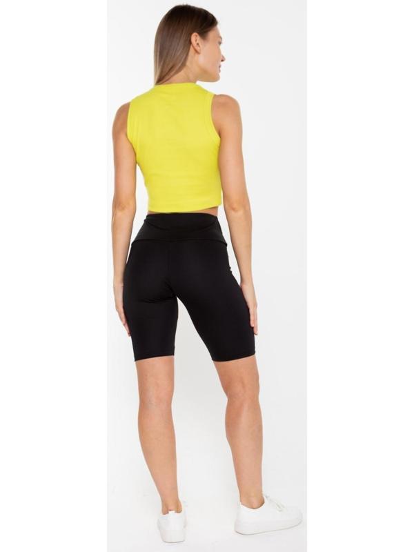 Велосипедки женские, цвет чёрный, размер 44