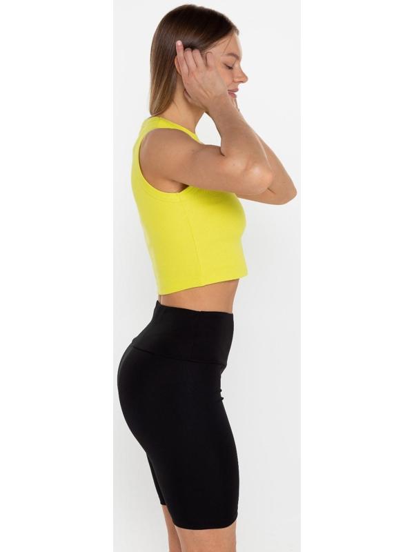 Велосипедки женские, цвет чёрный, размер 44