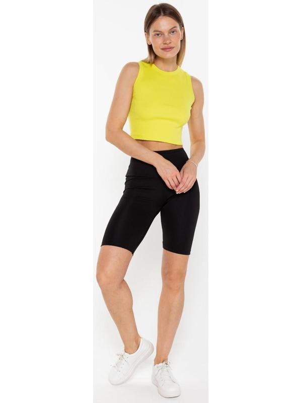 Велосипедки женские, цвет чёрный, размер 44