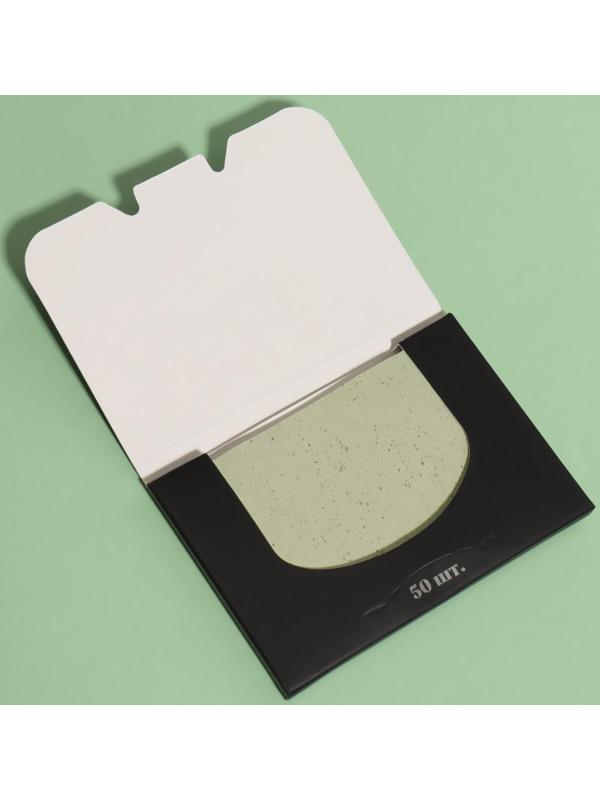 Матирующие салфетки «Natural Extract Premium», 50 шт, с экстрактом зелёного чая