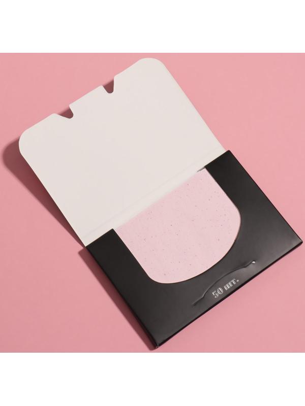 Матирующие салфетки «Natural Extract Premium», 50 шт, с экстрактом розы