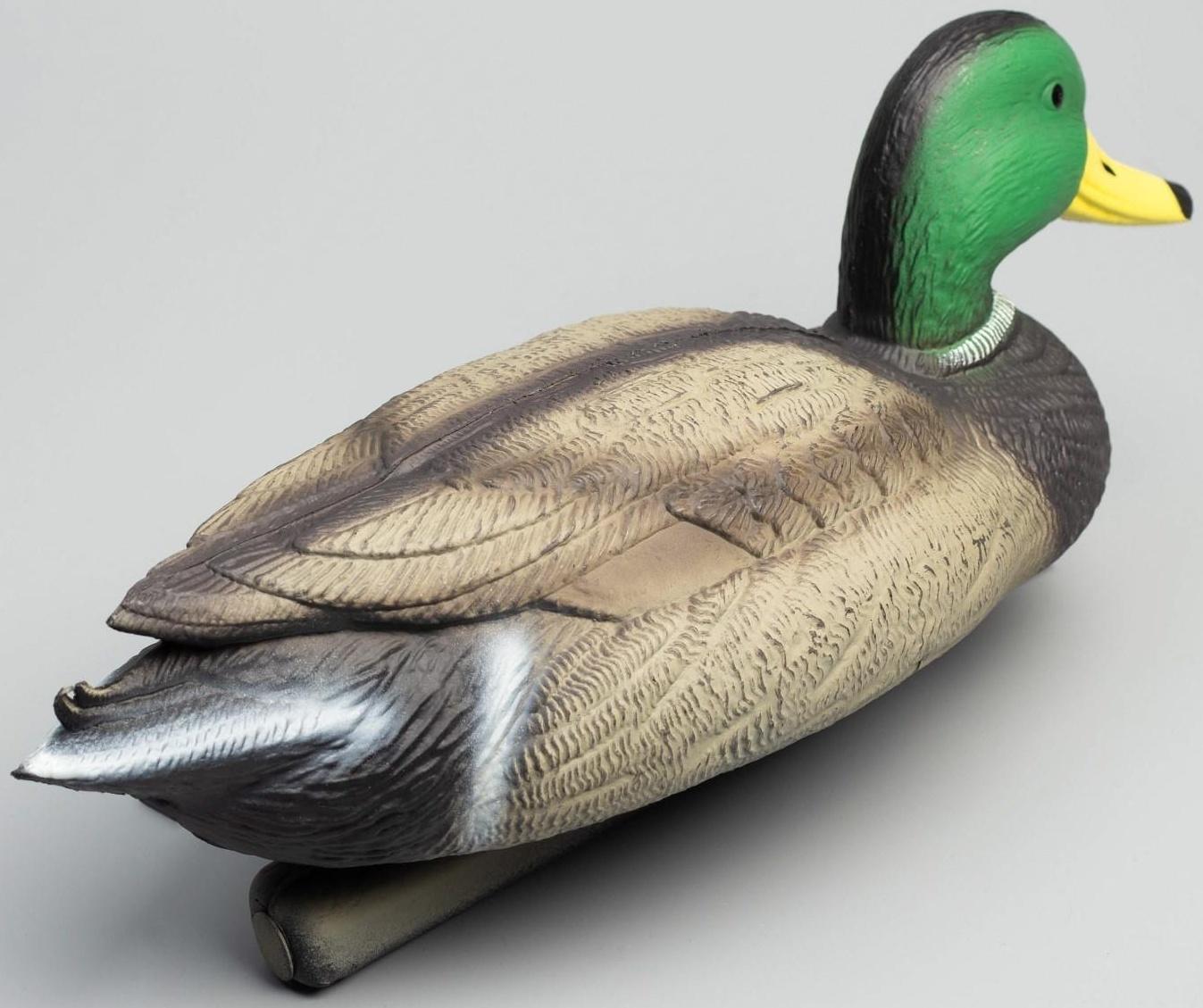 Чучело кряквы, подсадное 