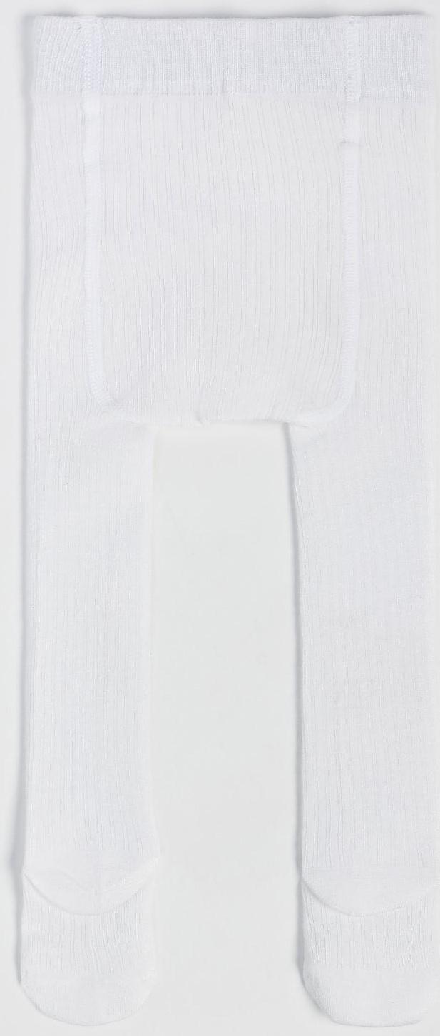 Колготки детские, цвет белый, рост 86-92