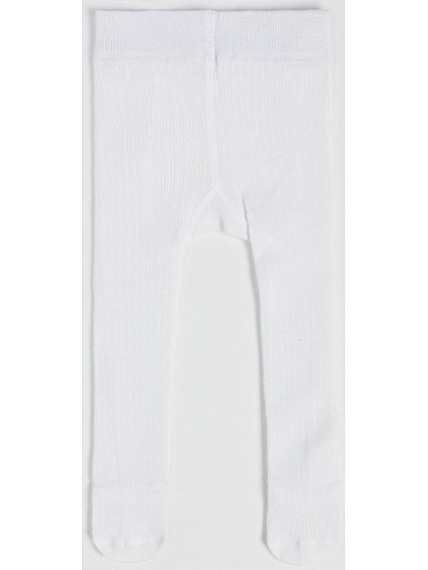 Колготки детские, цвет белый, рост 86-92