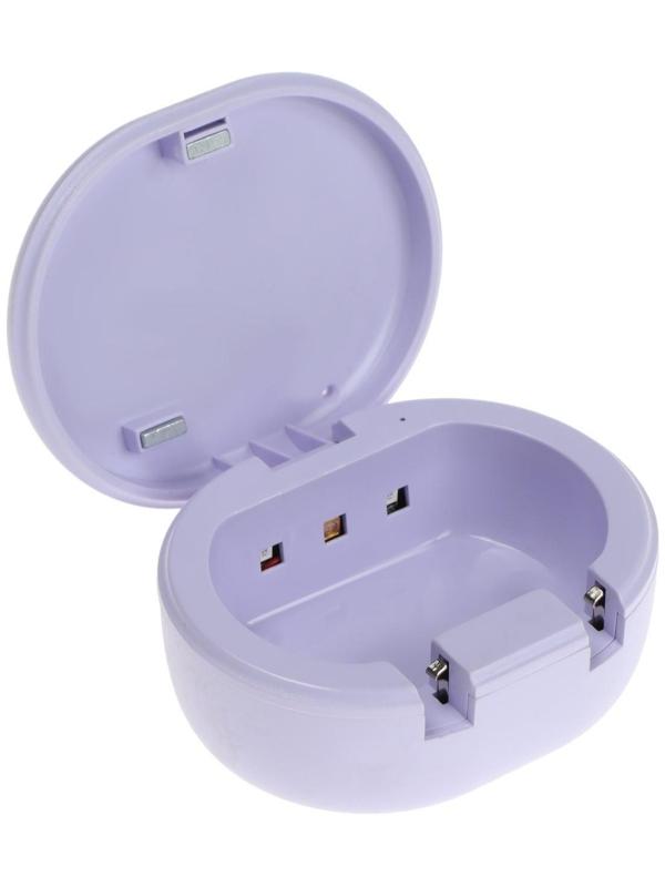 Портативный стерилизатор для зубных щеток LGS-10, 450 мА/ч, 5Вт, micro-usb, фиолетовый