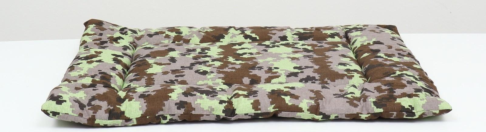 Подстилка стёганая, поликоттон, периотек 65 х 50 х 3 см,камуфляж
