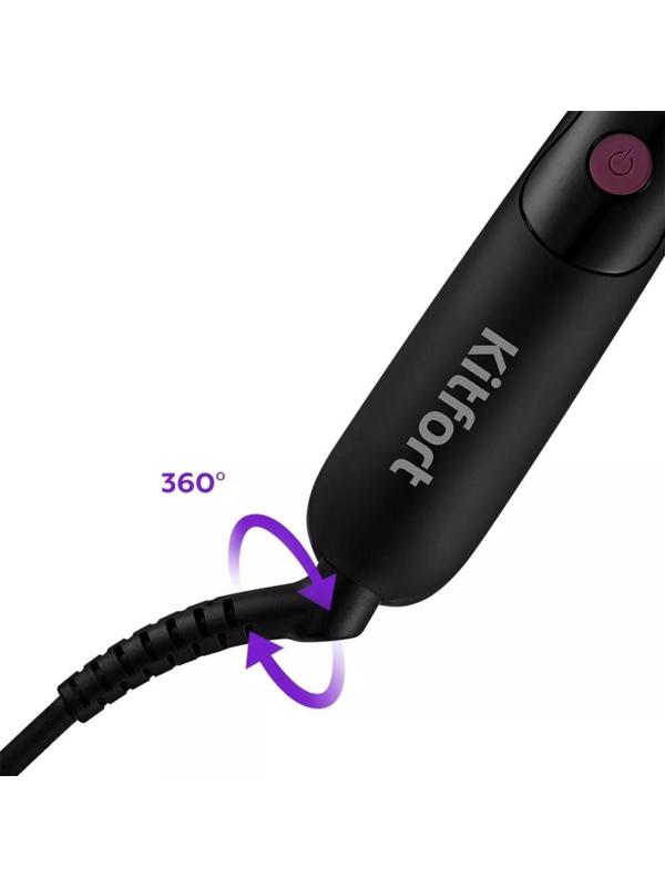 Электрическая расческа-выпрямитель Kitfort КТ-3221, 40 Вт, 210°C, шнур 1.6 м