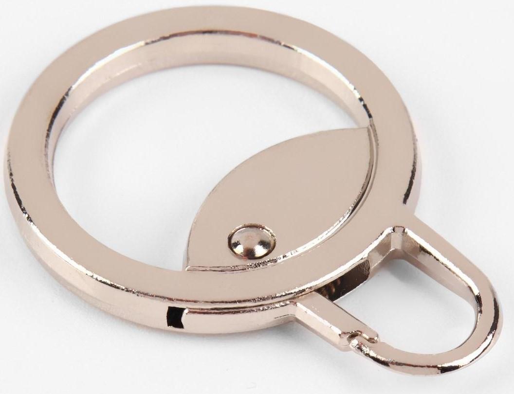 Пуллер для молнии, металлический, 3,8 × 2,8 см, 5 шт, цвет никель