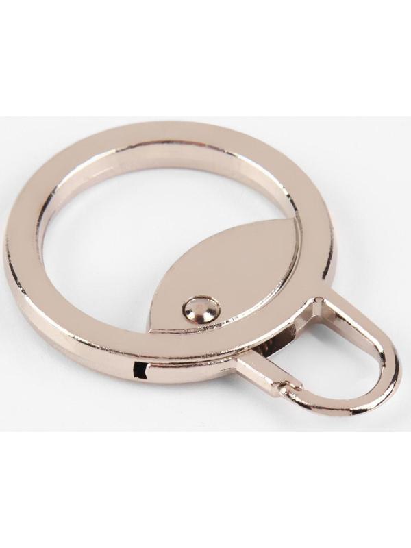 Пуллер для молнии, металлический, 3,8 × 2,8 см, 5 шт, цвет никель