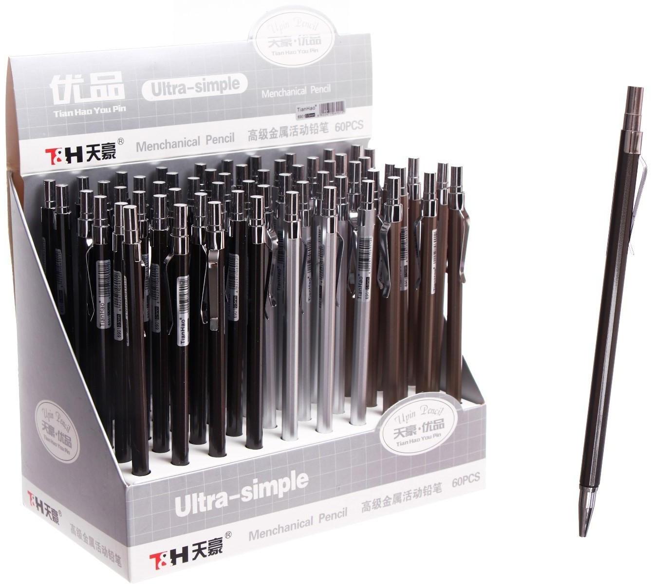 Карандаш механический 0,5мм, корпус МИКС (штрихкод на штуке)