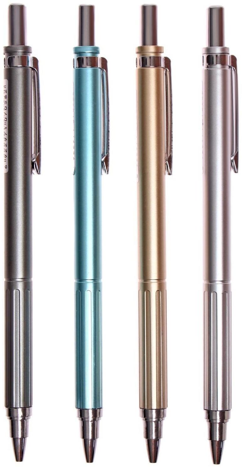 Карандаш механический 0,5мм, корпус МИКС металлик (штрихкод на штуке)