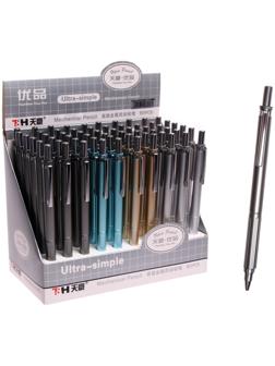 Карандаш механический 0,5мм, корпус МИКС металлик (штрихкод на штуке)