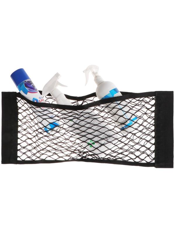 Сетка багажная TORSO для ниш, карман 25×60 на липкой ленте