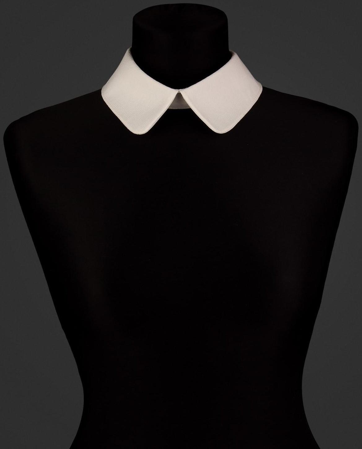 Воротник съёмный, 42 × 6 см, цвет айвори