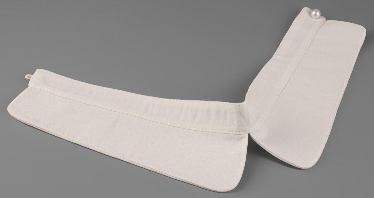 Воротник съёмный, 42 × 6 см, цвет айвори