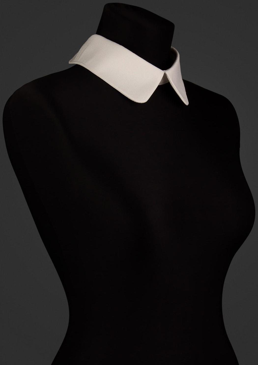 Воротник съёмный, 42 × 6 см, цвет айвори