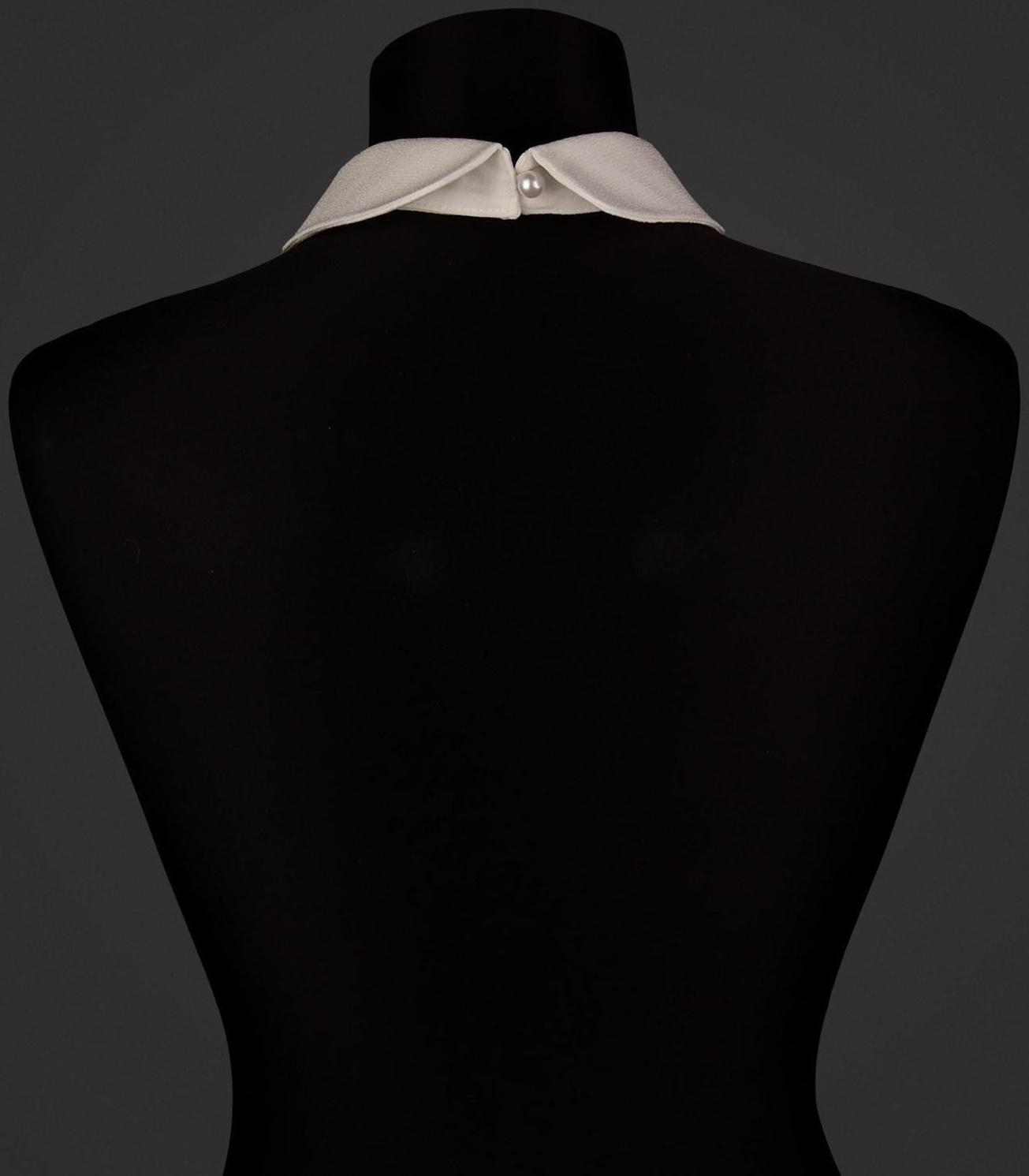 Воротник съёмный, 42 × 6 см, цвет айвори