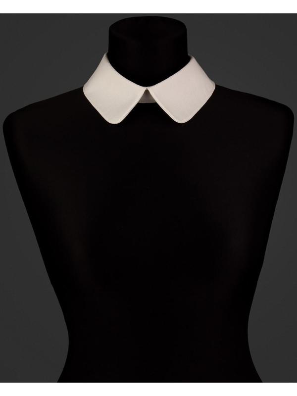 Воротник съёмный, 42 × 6 см, цвет айвори