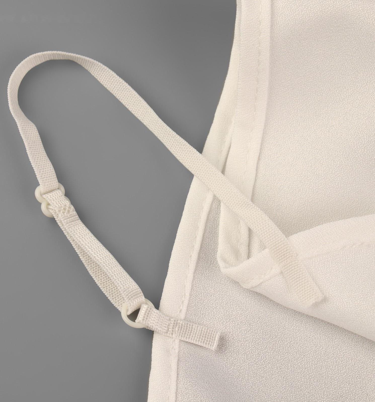 Воротник ложный, диаметр горловины = 45 см, 34 × 25,3 см, цвет айвори