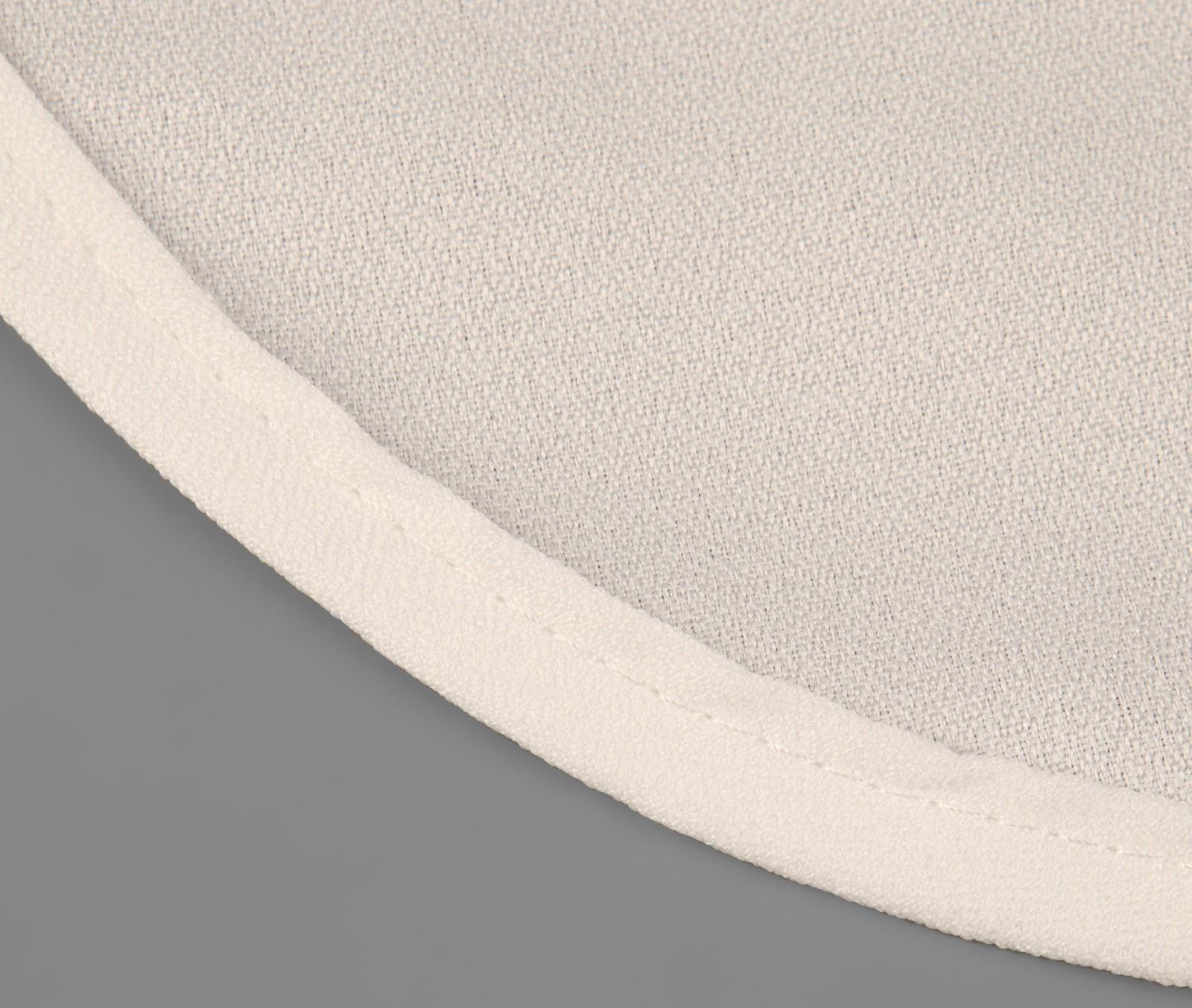 Воротник ложный, диаметр горловины = 45 см, 34 × 25,3 см, цвет айвори