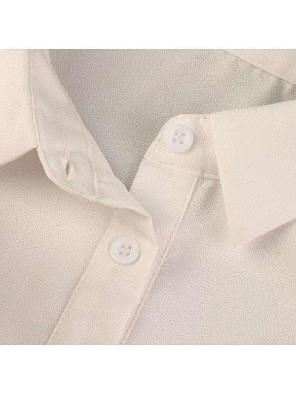 Воротник ложный, диаметр горловины = 45 см, 34 × 25,3 см, цвет айвори