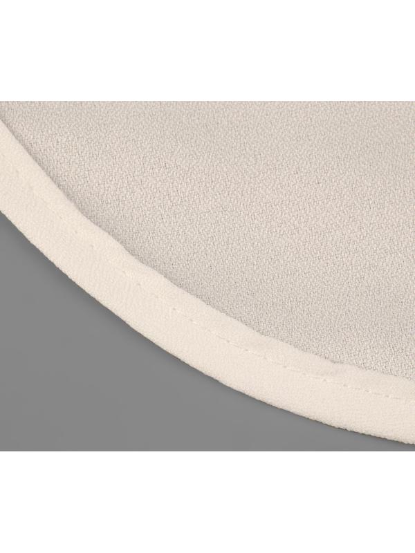 Воротник ложный, диаметр горловины = 45 см, 34 × 25,3 см, цвет айвори