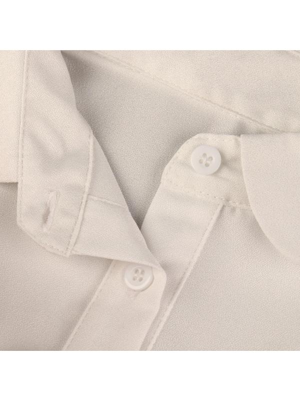 Воротник ложный, диаметр горловины = 44,5 см, 34 × 25 см, цвет айвори