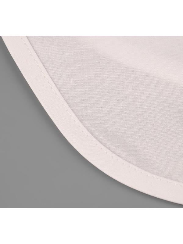 Воротник ложный, диаметр горловины = 42 см, 31,5 × 20,5 см, цвет белый