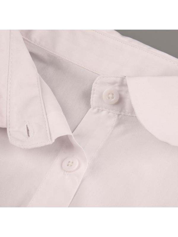 Воротник ложный, диаметр горловины = 43,5 см, 32,5 × 21 см, цвет белый