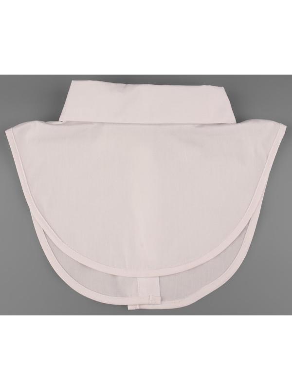 Воротник ложный, диаметр горловины = 43,5 см, 32,5 × 21 см, цвет белый