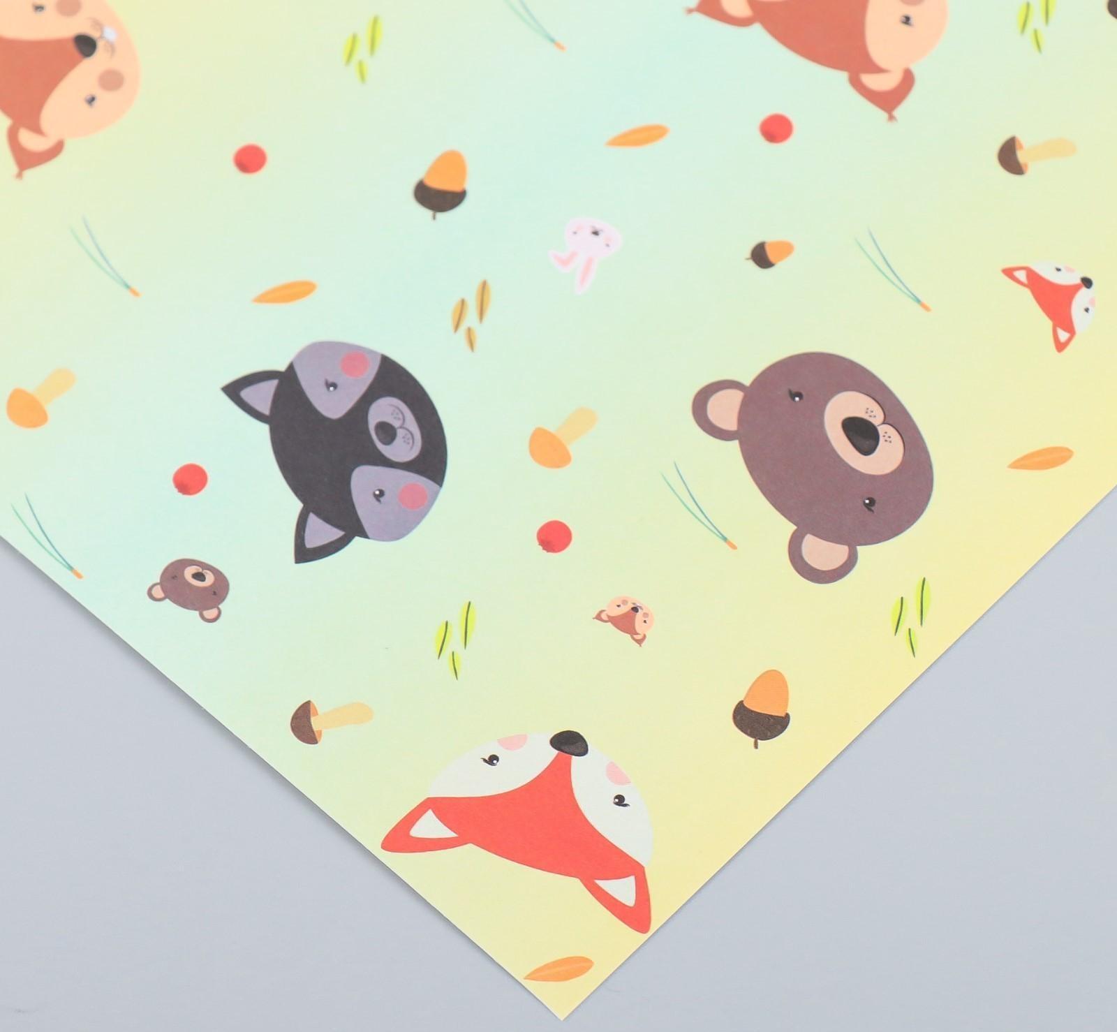 Бумага для скрапбукинга 