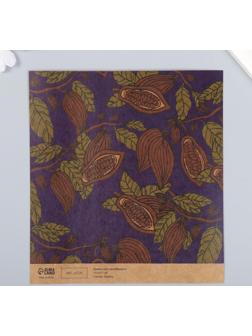 Бумага для скрапбукинга крафт 