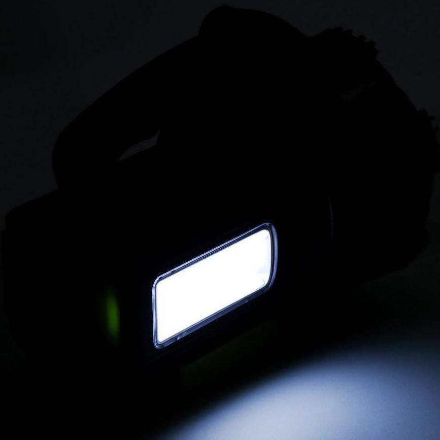 Фонарь прожекторный аккумуляторный, 20+10 Вт, 9000 мАч, Т6+LED, 6 режимов, USB