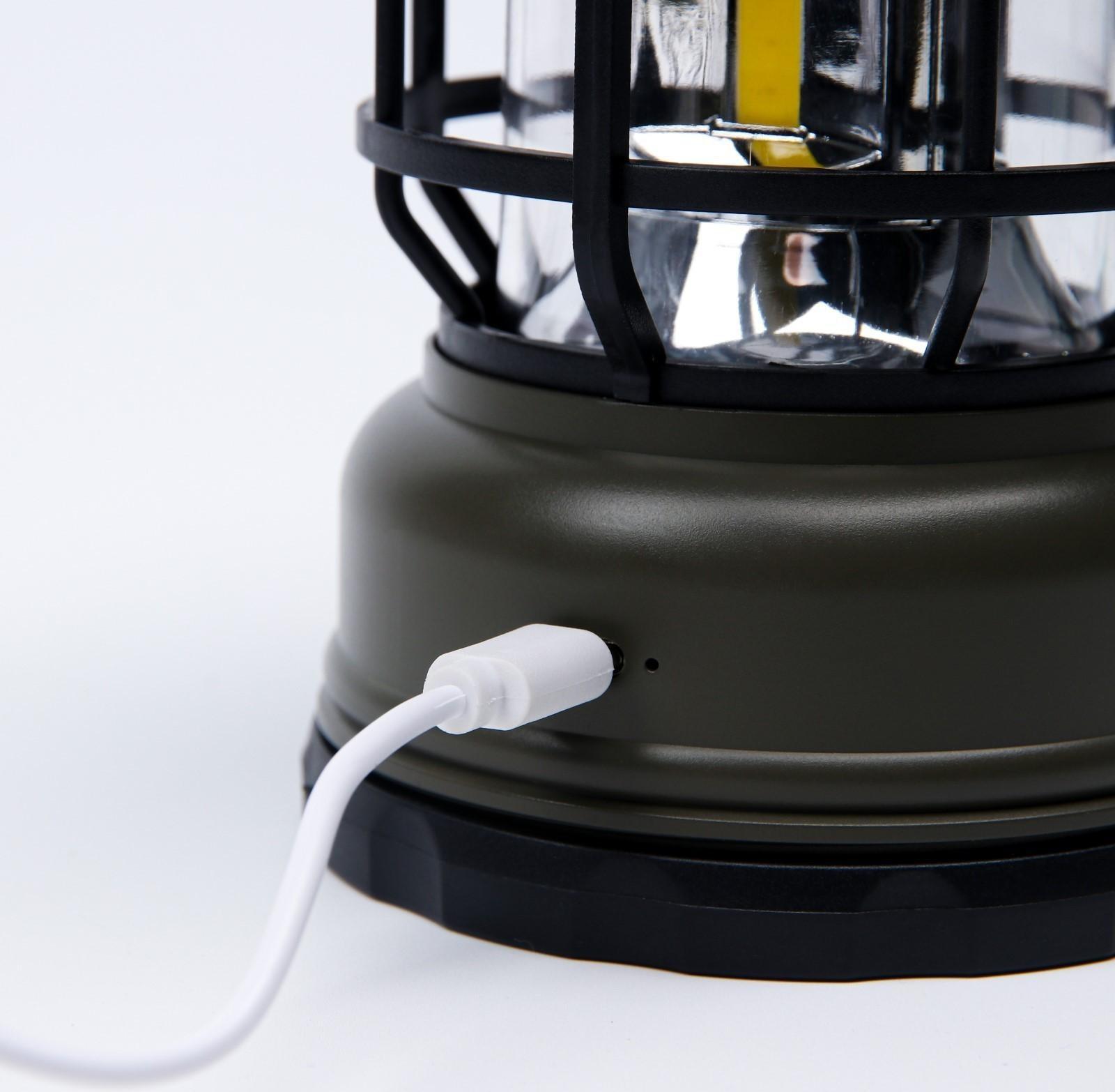 Фонарь кемпинговый аккумуляторный, 10 Вт, 800 мАч, регулировка яркости